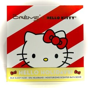 Hello Kitty HELLO HOLIDAYS 3 pc Luxury Spa boxed gift set - limited edition!